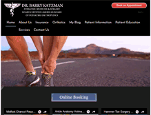 Tablet Screenshot of drbarrykatzman.com